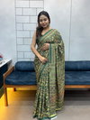 Tew Japan Satin Soft With Ajrak Print Sarees Wholesalers In Delhi